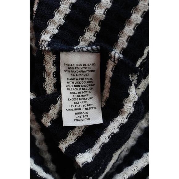 NWT Caslon striped sweaters womens large timeless cozy minimalist capsule - Picture 5 of 6